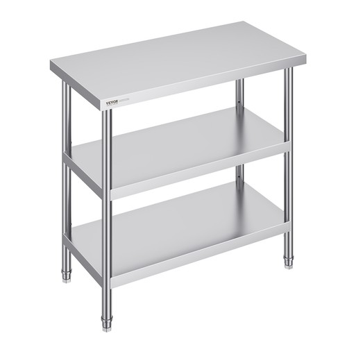 Vevor table travail inox - en,