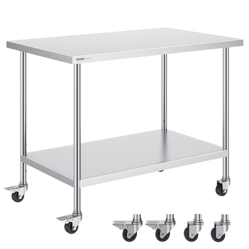 Vevor table travail inox - vevor, de
